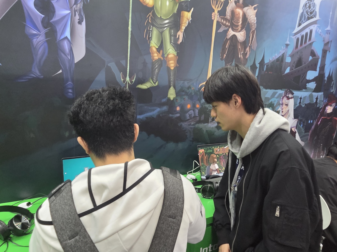 부스 내부 체험